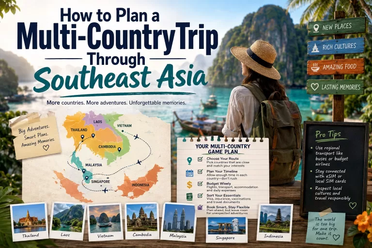 How to Plan a Multi-Country Trip Through Southeast Asia