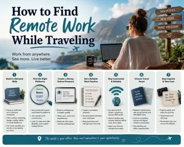 How to Find Remote Work While Traveling