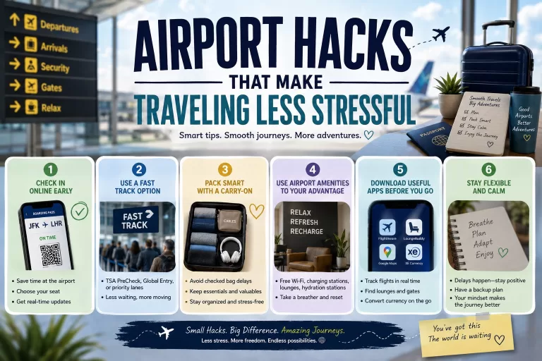 Airport Hacks That Make Traveling Less Stressful