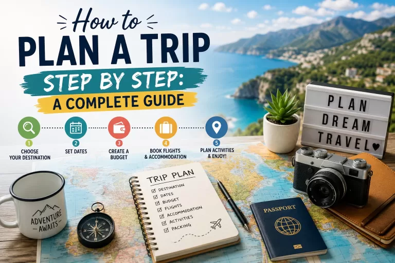 How to Plan a Trip Step by Step: A Complete Guide