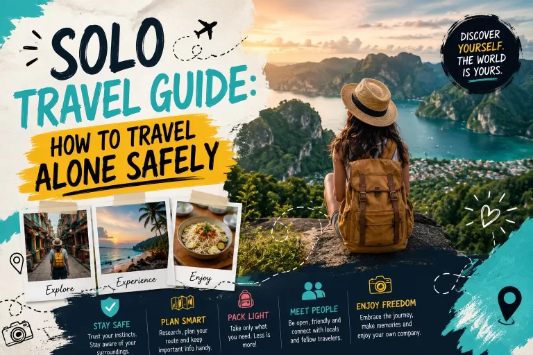 Solo Travel Guide: How to Travel Alone Safely